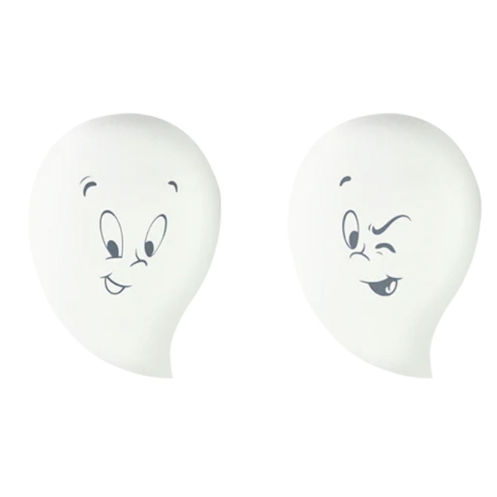Casper the Friendly Ghost Glow in the Dark 2pc Beauty Blender Makeup Sponge Set - Picture 4 of 5